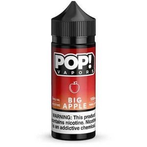 POP Vapors – Big Apple 100ml (3 , 6 mg) Eliquids