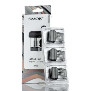 SMOK Mico Replacement Pod Cartridge 1.0 Ohm Regular – 3 Pack Accessories vapestation 2 SMOK-Mico-Replacement-Regular-Pod-Cartridge-Online-in-Pakistan-by-VapeStation