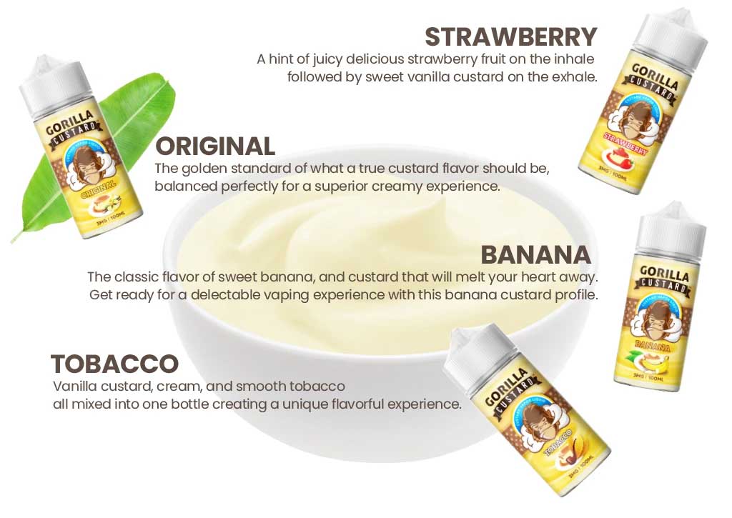 Gorilla-Custard-Eliquids-Online-in-Pakistan-By-VapeStation