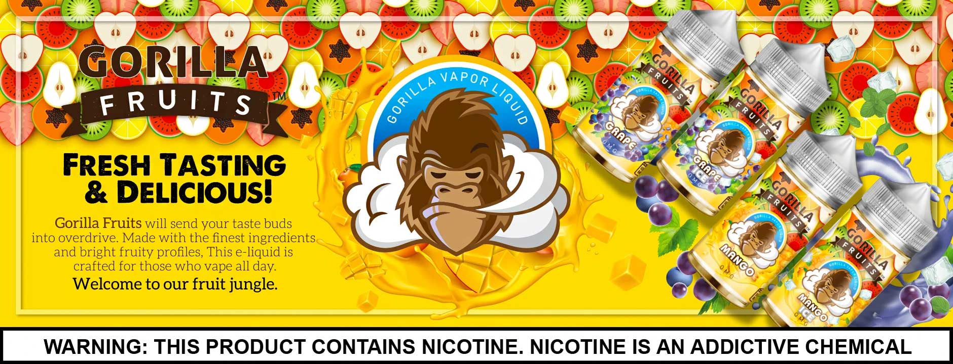 Gorilla-Fruits-Eliquids-Online-For-Sale-in-Pakistan-by-VapeStation-PK