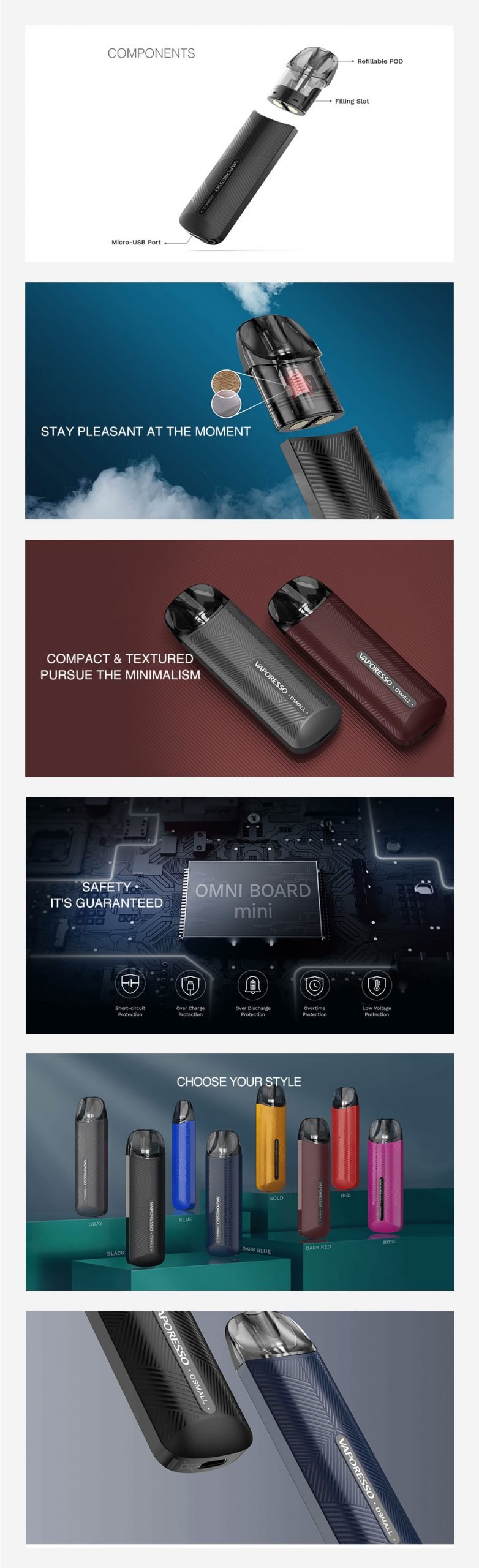 Vaporesso-OSMALL-11w-Pod-Kit-System-350mAh-in-Pakistan-1