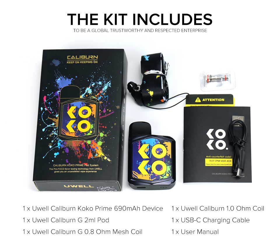 Uwell-Caliburn-KOKO-Prime-18w-Pod-Kit-Now-in-Pakistan-by-VapeStation