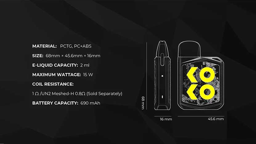 Caliburn KOKO Prime Pod System