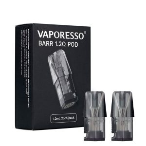 Vaporesso Barr 1.2 Ohm Replacement Pods – 2 Pcs Accessories vapestation 2 Vaporesso-Barr-1.2-Ohm-Replacement-Pods---2-Pcs--Online-in-Pakistan-at-Vapestation