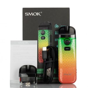 SMOK Nord 4 80W Pod Starter Kit System 2000mAh Pod Kits / MTL vapestation 2 Alternative view of SMOK Nord 4 80W Pod Starter Kit System 2000mAh