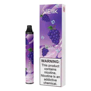 VEIIK Micko Pie Disposable – Grape ICE 50mg (600 Puffs) Disposable Vapes vapestation 2 veiik-micko-pie-disposable-grape-ice-box