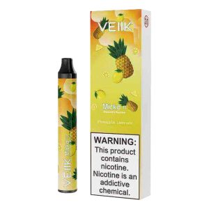 VEIIK Micko Pie Disposable – Pineapple Lemonade 50mg (600 Puffs) Disposable Vapes vapestation 2 Alternative view of VEIIK Micko Pie Disposable – Pineapple Lemonade 50mg (600 Puffs)