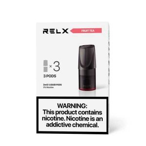 RELX Classic Pods – Fruit Tea 3% Nicotine – 3 Pcs Prefilled Pods / Disposable vapestation 2 RELX-Fruit-Tea-Pods-30mg-Nicotine-Online-in-Pakistan-by-VapeStation-PK2