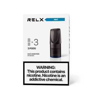 RELX Classic Pods – Mint 2% , 5% Nicotine – 3 Pcs Prefilled Pods / Disposable vapestation 2 Relx-Mint-Pods-Regular-Pods-Online-in-Pakistan-by-VapeStation1