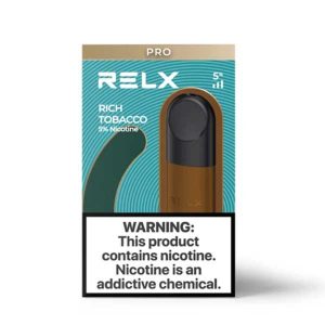 RELX Pod Pro – Rich Tobacco – 5% Nicotine Prefilled Pods / Disposable vapestation 2 Relx-Pod-Pro-Rich-Tobacco-Pods-Online-in-Pakistan-at-VapeStation3