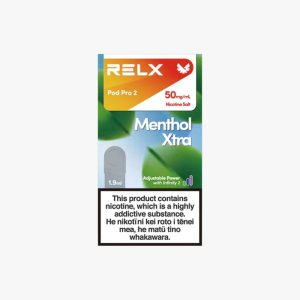 RELX Pod Pro – Menthol XTRA – 5% Nicotine Prefilled Pods / Disposable vapestation 2 relx-pod-pro-menthol-xtra