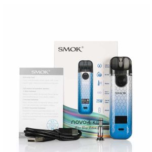 SMOK Novo 4 25W Pod Kit 800mAh Battery Pod Kits / MTL vapestation 2 SMOK-Novo-4-25w-Vape-Kit-Online-in-Pakistan-by-VapeStation4