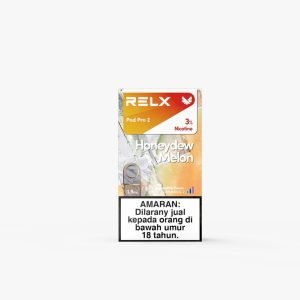 RELX Pod Pro – Mellow Melody (Honeydew Melon) – 3% Nicotine Prefilled Pods / Disposable vapestation 2 honeydew melon