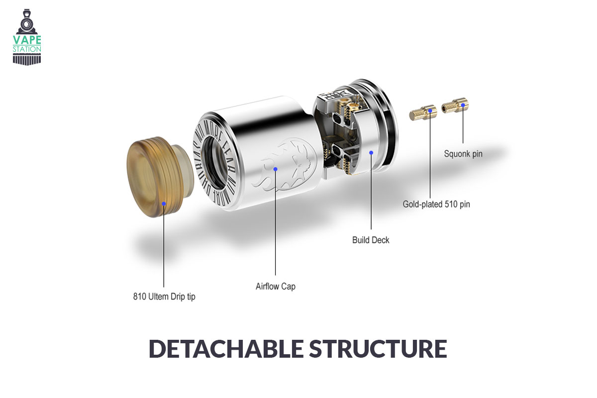 phobia-rda-detachable-structure