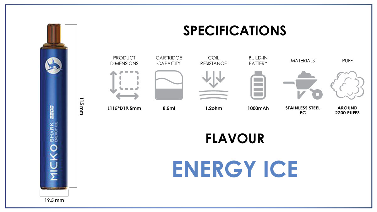 veiik-micko-shark-energy-ice-specification