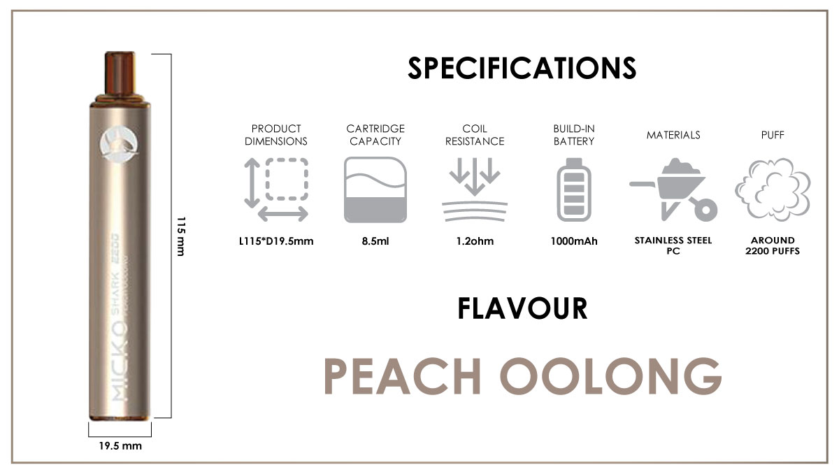 micko-shark-peach-oolong-specification