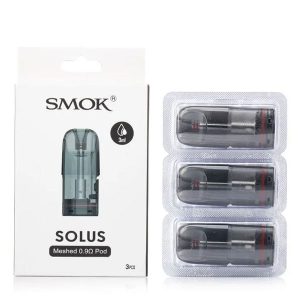 Smok Solus Replacement Pods 0.9 Ohm – 3 Pcs Accessories vapestation 2 Smok-Solus-Replacement-Cartridges-in-pakistan