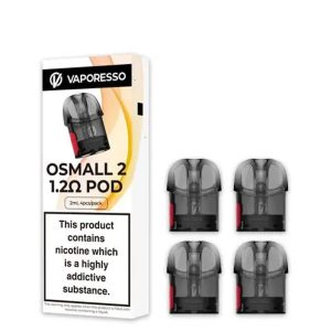 Vaporesso Osmall 2 Replacement Pods – 4 Pcs Accessories vapestation 2 Vaporesso-Osmall-2-Replacement-Pods-in-pakistan