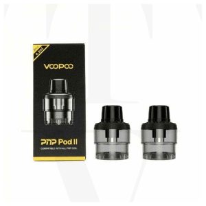 Voopoo Pnp Pod II 4.5ml Tank – 2Pcs Accessories vapestation 2 VooPoo-PNP-Replacement-Pod-II-in-pakistan