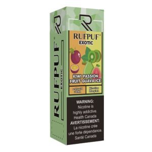 RUFPUF-EXOTIC-Kiwi-passion-fruit-guava-ice-50mg
