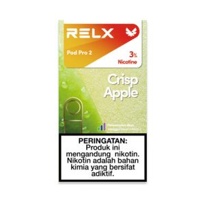 RELX Pod Pro – Crisp Apple – 3% Nicotine Prefilled Pods / Disposable vapestation 2 Alternative view of RELX Pod Pro – Crisp Apple – 3% Nicotine