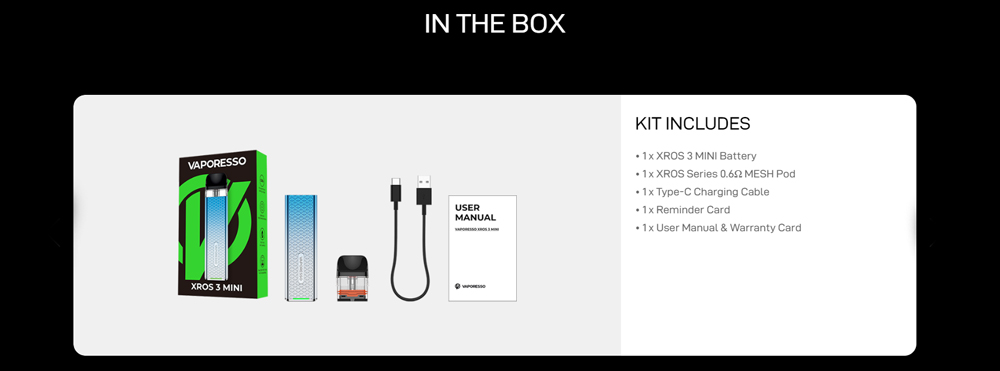 Vaporesso XROS 3 Mini Pod