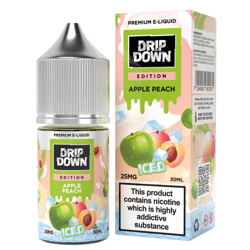 Drip-Down-Apple-Peach-Ice-Saltnic-25mg-price-in-pakistan