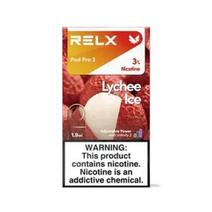 RELX Pod Pro – Lychee Ice – 3% Nicotine Prefilled Pods / Disposable vapestation 2 Relx-Pods-Pro-Lychee-Ice-30mg