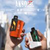 WOMO Slim Plus 32W Kit 900mAh Pod Kits / MTL vapestation Akso-Supa-X-Disposable-Watermelon-Ice-9000-Puffs
