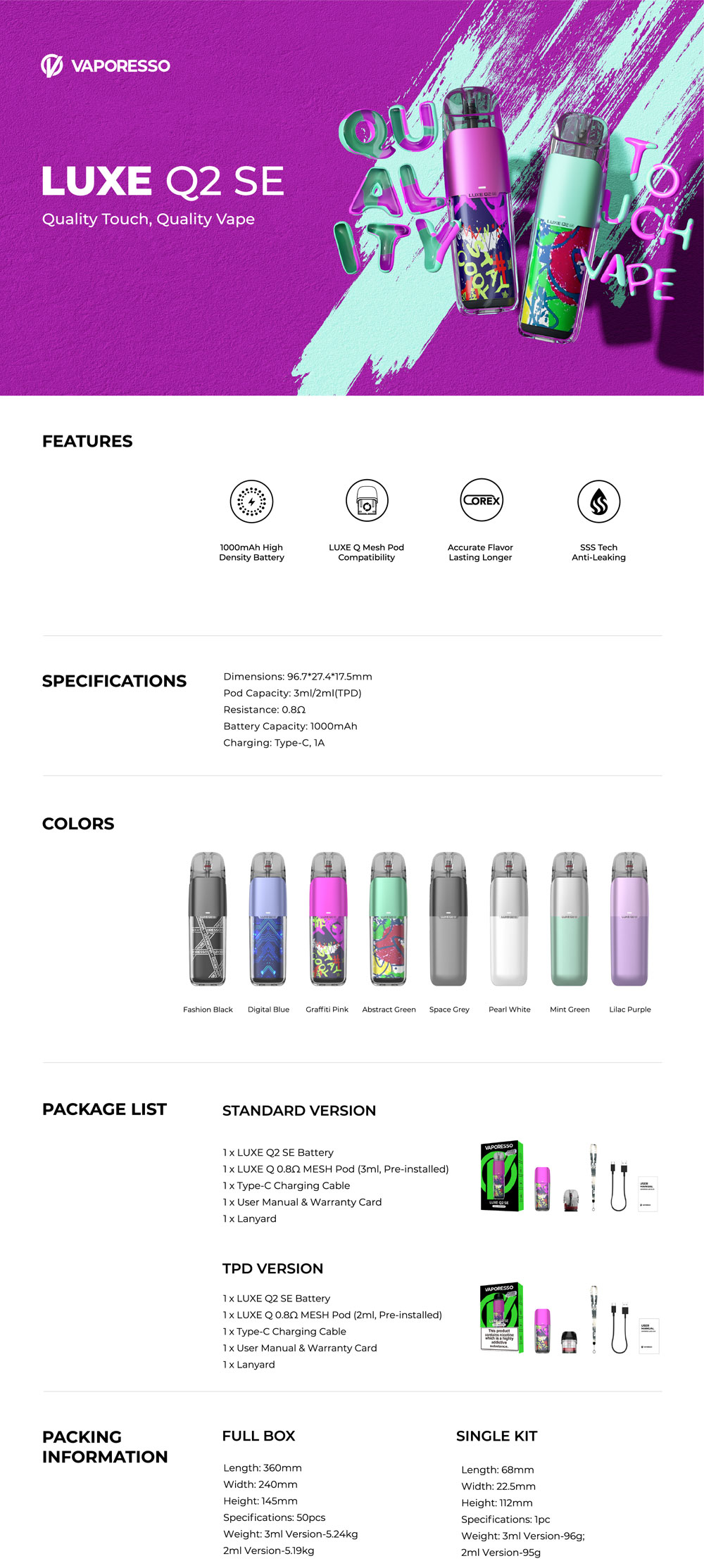 Vaporesso-Luxe-Q2-SE-Pod-Kit-In-Pakistan