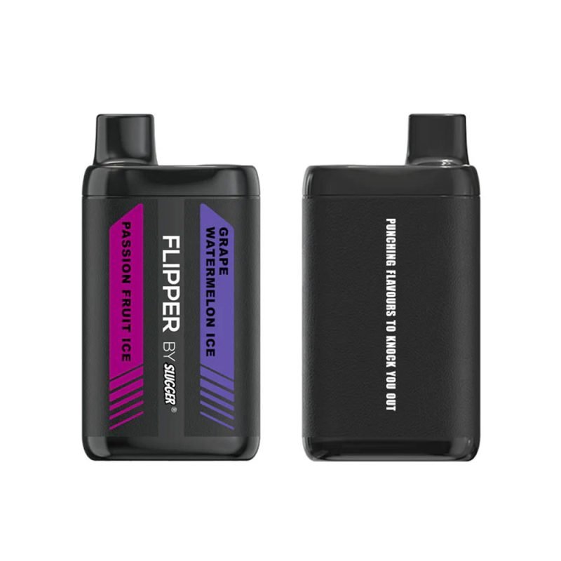 Flipper-Disposable-Vape-Passion-Fruit-Ice+Grape-Watermelon-Ice