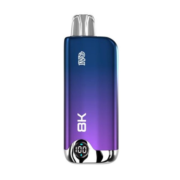 IVG Disposable Vape – Blueberry Cotton Candy Ice (35mg) (8000 Puffs) Disposable Vapes 3