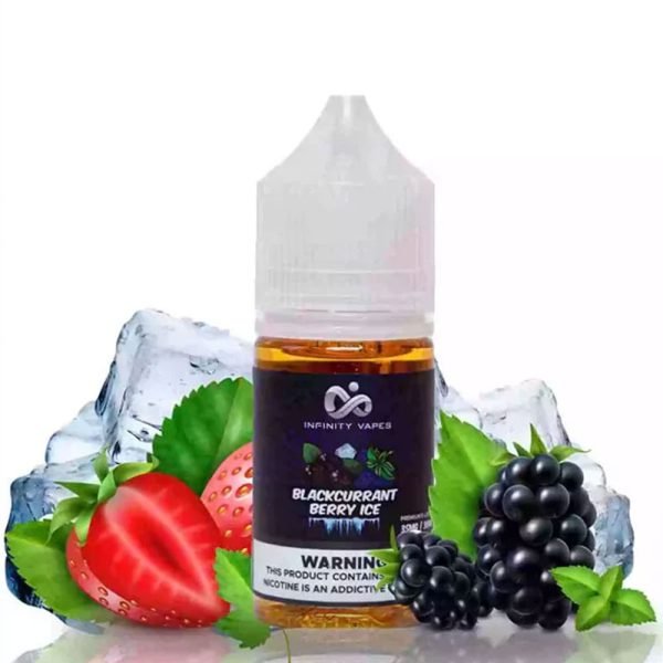 Infinity Salt – Blackcurrant Berry Ice 30ml (35, 50 mg) Infinity Salt 3