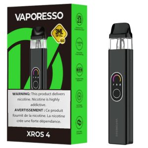 Vaporesso Xros 4 Pod System Kit 30W Pod Kits / MTL vapestation 2 Vaporesso-Xros-4-Pod-Kit-30W