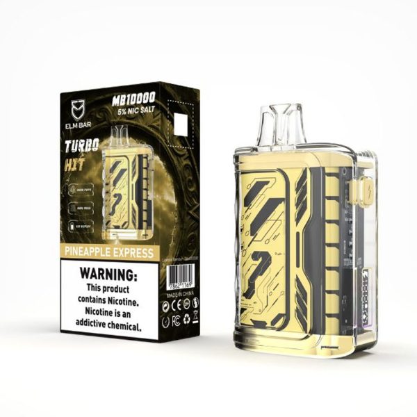 Elm-Bar-Turbo-Hit-MB10000-Disposable-Vape-Pineapple-Express-50mg