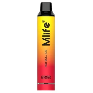 Mlife Disposable Vape - Red Bull Ice 50mg 6000 Puffs