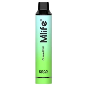 Mlife Disposable Vape - Guava Kiwi 50mg 6000 Puffs