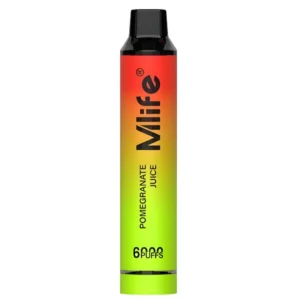 Mlife Disposable Vape - Pomegranate Juice 50mg 6000 Puffs