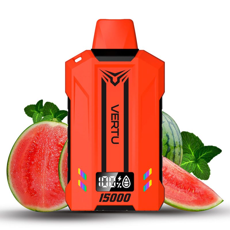 Posh VERTU Disposable Vape – Minty Watermelon 50mg 15000 Puffs Disposable Vapes vapestation Posh VERTU Disposable Vape – Minty Watermelon 50mg 15000 Puffs Disposable Vapes