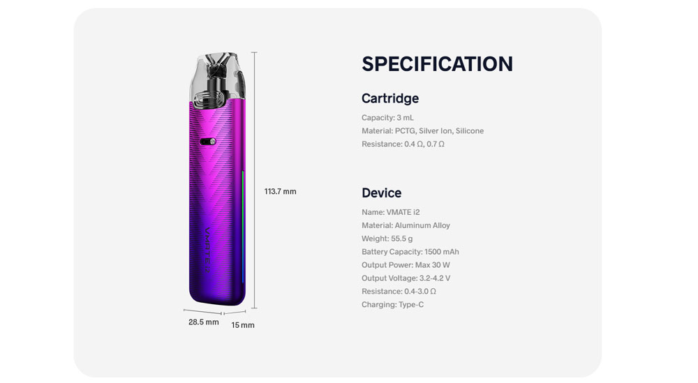 Vmate-i2-Pod-Kit-1500mAh