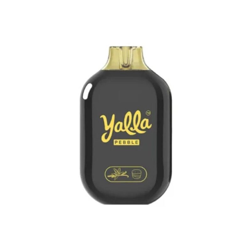 Yalla-Pebble-Disposable-Vape-Vanilla-Custard-50mg