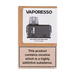 Vaporesso Eco Nano Replacement Pods 6ml – 2 Pcs Accessories vapestation 2 Vaporesso-Eco-Nano-Replacement-Pod-0.8ohm