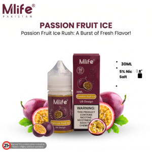 MLife Salt - Passion Fruit Ice 30ml (50 mg)