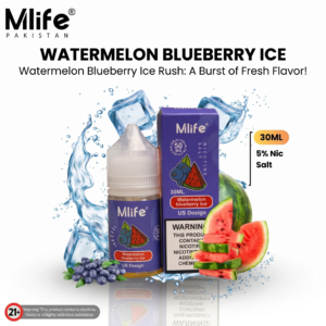 MLife Salt - Watermelon Blueberry Ice 30ml (50 mg)
