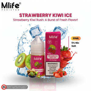 MLife Salt - Strawberry Kiwi Ice 30ml (50 mg)