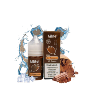 MLife Salt - Dry Tobacco 30ml (50 mg)