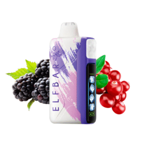 Elf Bar Ice King Disposable Vape - Blackberry Cranberry (50mg) (30,000 Puffs)