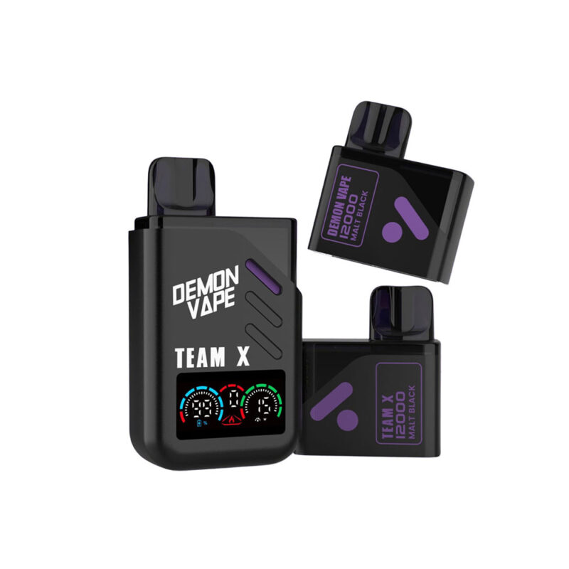 Team-X-DV12000-Malt-Black-diposible pod-price-inpakistan