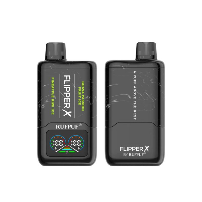 Flipper-X-Disposable-Vape---Guava-Passion-Fruit-Ice-+-Pineapple-Kiwi-Ice