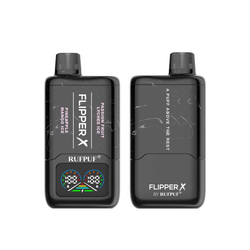 Flipper-X-Disposable-Vape---Passion-Fruit-Lychee-Ice-+-Pineapple-Mango-Ice